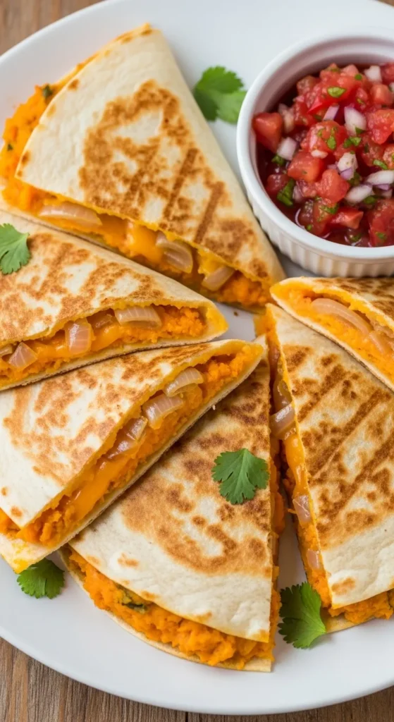 Sweet Potato Quesadillas