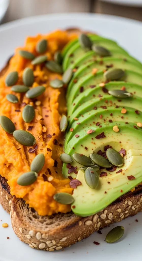 Sweet Potato and Avocado Toast