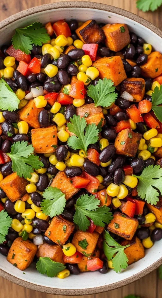  Sweet Potato and Black Bean Salad