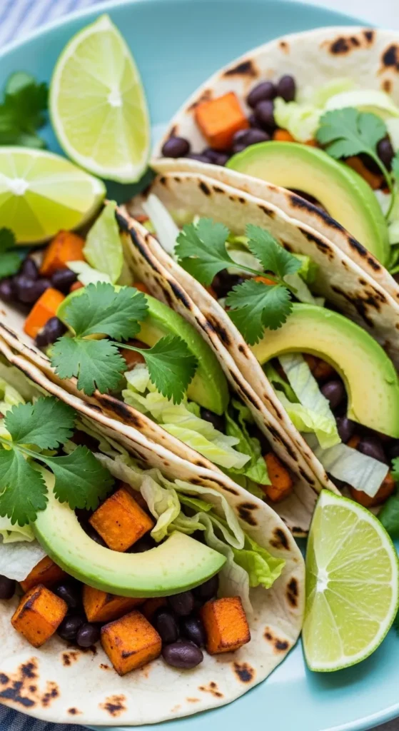 Sweet Potato and Black Bean Tacos