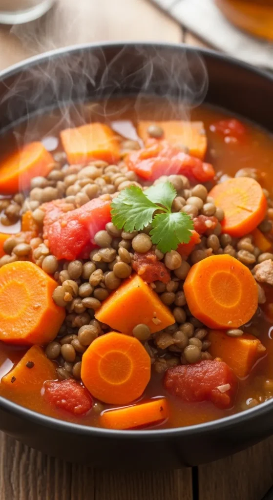 Sweet Potato and Lentil Stew