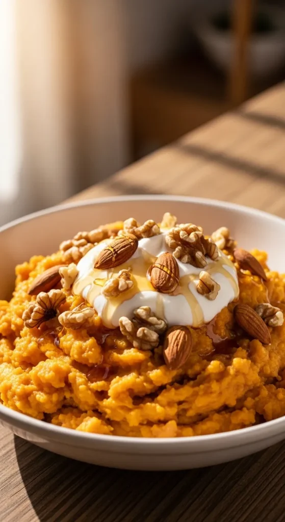 Sweet Potato and Yogurt Bowl