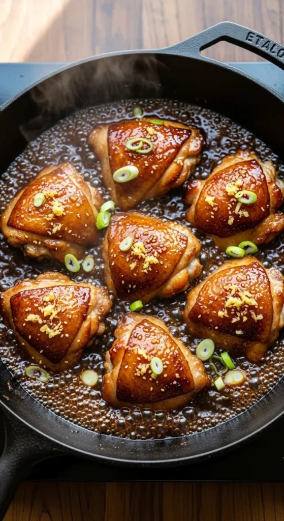 Sweet Soy Ginger Chicken Bowl