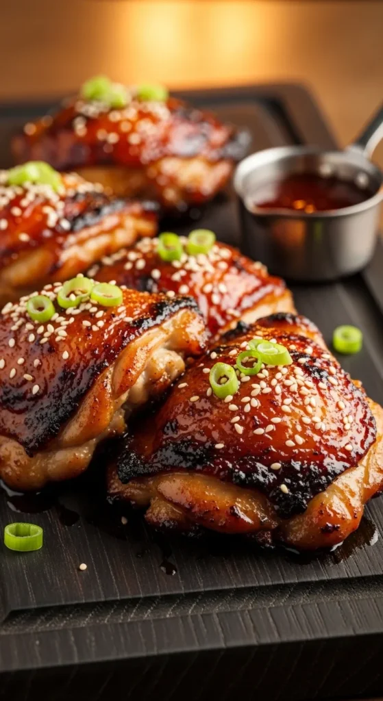 Sweet and Spicy Chicken Thighs