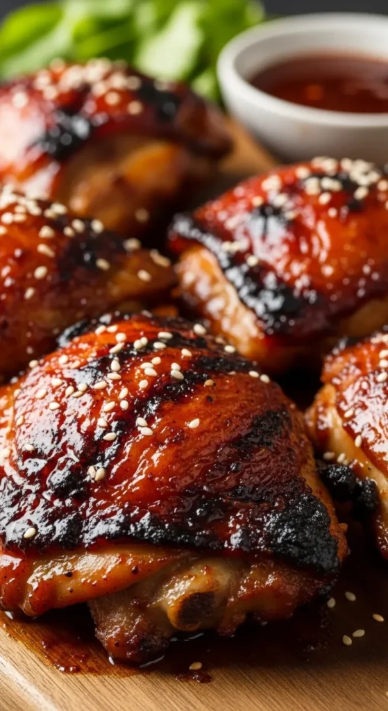 Sweet and Spicy Chicken Thighs