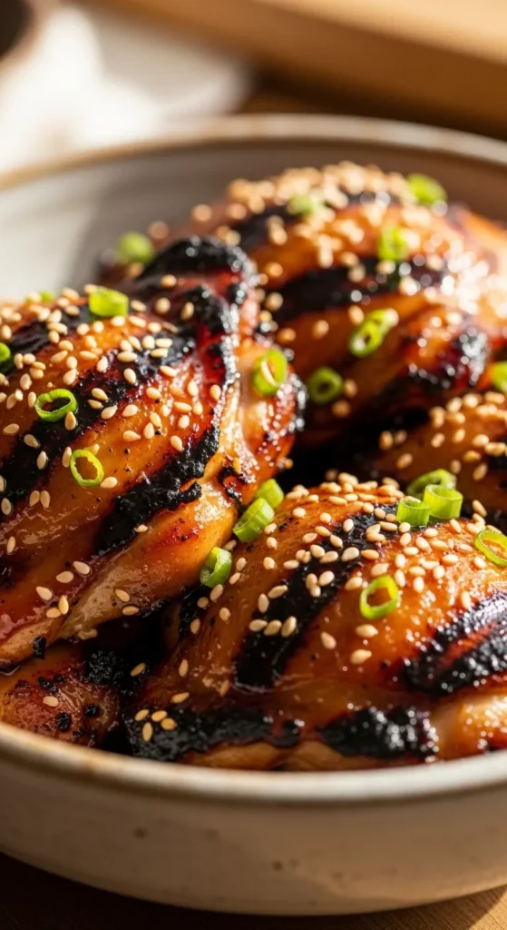 Teriyaki Style Chicken Thighs