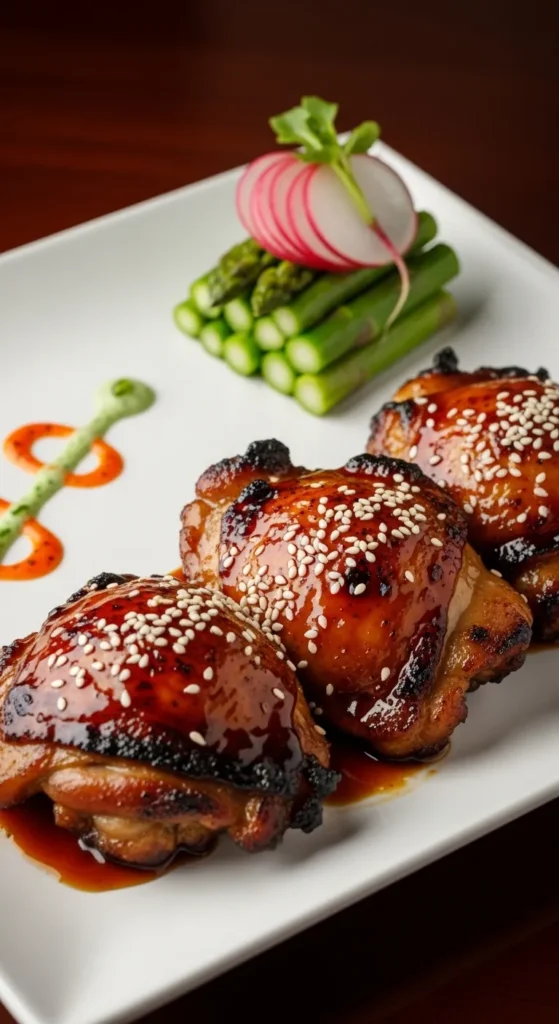 Teriyaki Style Chicken Thighs