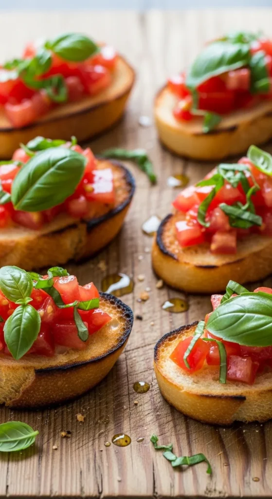 Tomato Basil Bruschetta