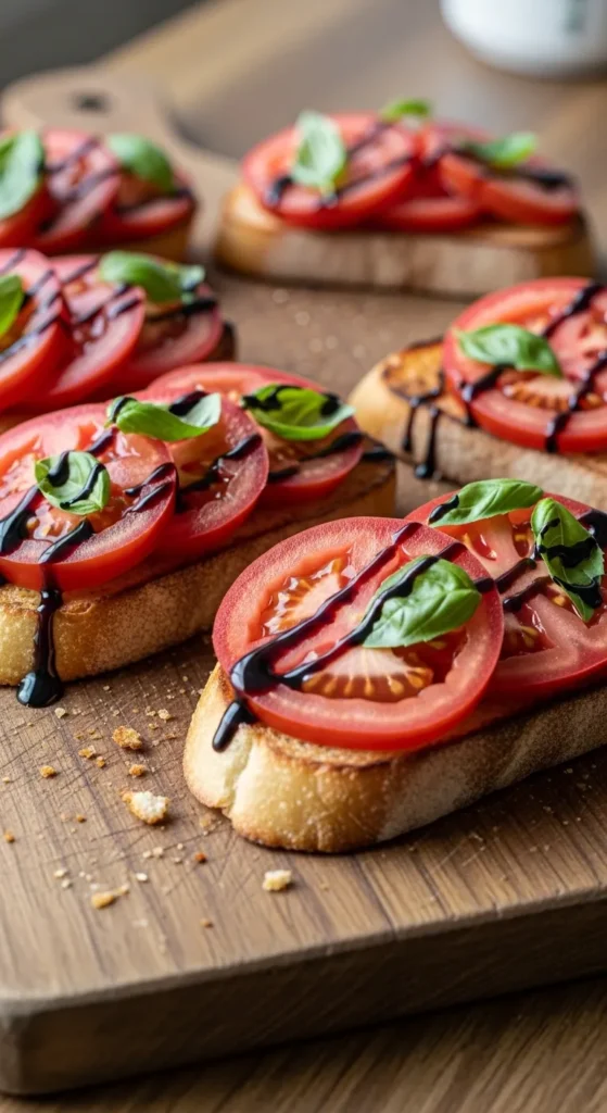 Tomato Basil Crostini