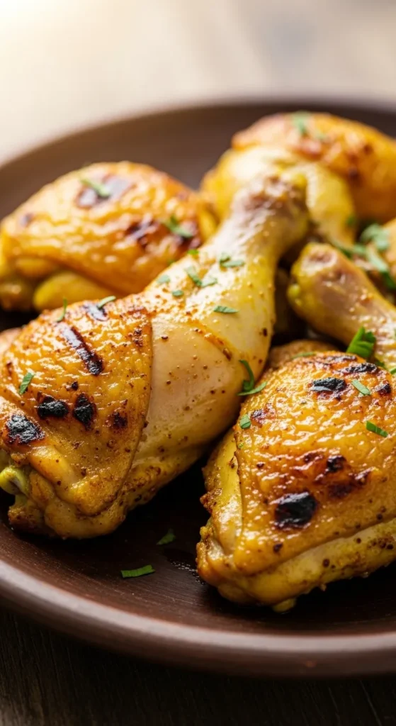 Turmeric-Spiced Crispy Thighs
