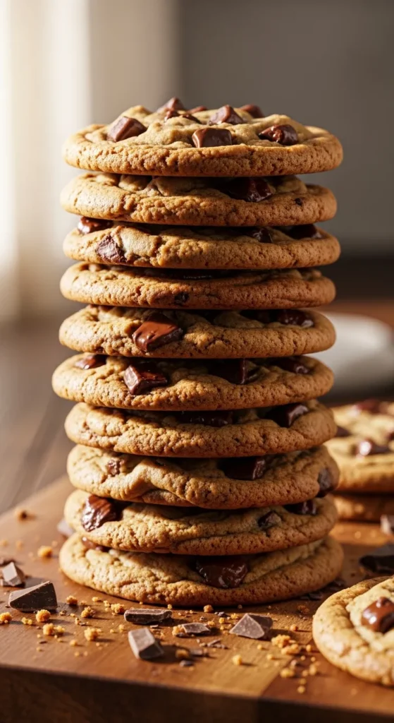 bakery style chocolate chip cookies