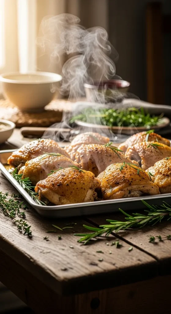 crispy chicken thigh recipes