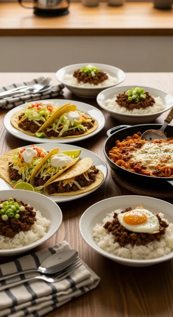 easy ground beef recipes