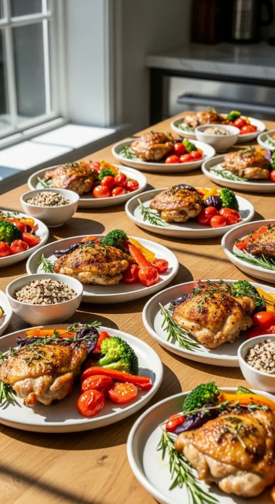 healthy chicken thigh recipes